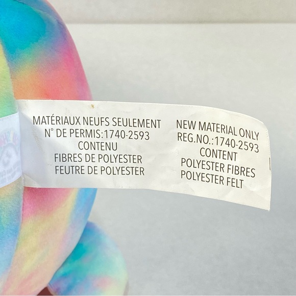 Squishmallow Talia Bunny Rabbit 17 Inch Hugmees Easter Tie- Dye Hug Mee Canada - Picture 13 of 14